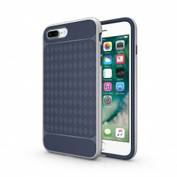 iPhone 7 Plus Deluxe Armor Hybrid Case (Silver)